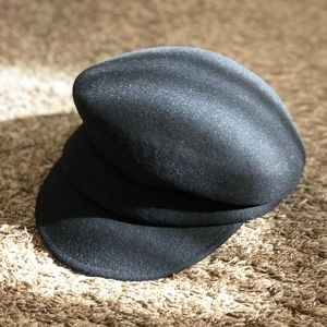 Black stylish wool cap hat (ca4la style)